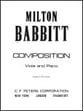 COMPOSITION VIOLA/PIANO cover